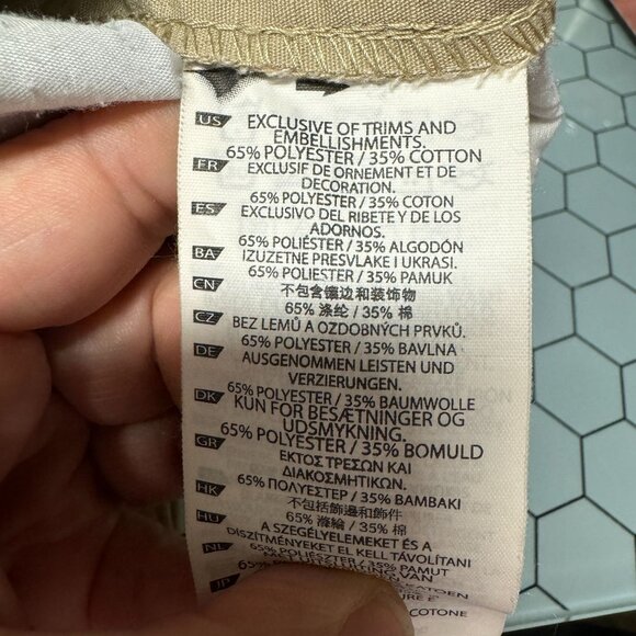 5.11 Tactical Pants Mens 36x30 Fits 34x28.5 Beige Khaki Cargo Rip Stop Workwear - Picture 3 of 9